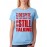 Women's Cotton Biowash Graphic Printed Half Sleeve T-Shirt - Still Talking