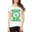 Women's Cotton Biowash Graphic Printed Half Sleeve T-Shirt - Story Begins In Here