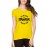 Women's Cotton Biowash Graphic Printed Half Sleeve T-Shirt - Stronger Than You