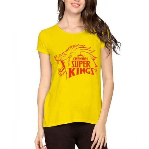 Chennai Super Kings Graphic Printed T-shirt