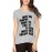 Women's Cotton Biowash Graphic Printed Half Sleeve T-Shirt - Teacher