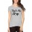 Women's Cotton Biowash Graphic Printed Half Sleeve T-Shirt - That's My Boy