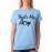 Women's Cotton Biowash Graphic Printed Half Sleeve T-Shirt - That's My Boy
