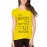 Women's Cotton Biowash Graphic Printed Half Sleeve T-Shirt - The Book Was Better