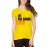 Women's Cotton Biowash Graphic Printed Half Sleeve T-Shirt - The Chaos Begin