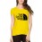 Women's Cotton Biowash Graphic Printed Half Sleeve T-Shirt - The Dark Side
