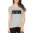 Women's Cotton Biowash Graphic Printed Half Sleeve T-Shirt - THE ELEMENTS OF STEALTH