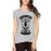 Women's Cotton Biowash Graphic Printed Half Sleeve T-Shirt - The Mechanics 