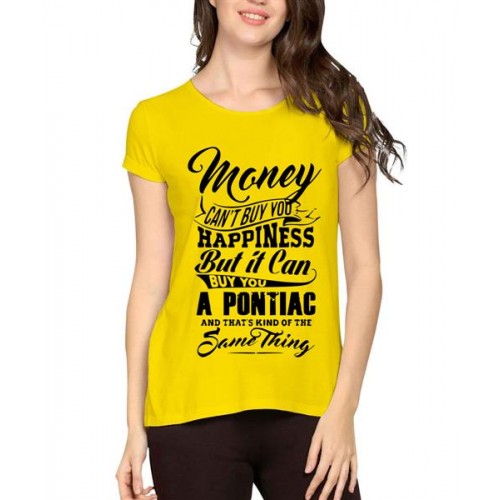 Women's Cotton Biowash Graphic Printed Half Sleeve T-Shirt - The Same Thing