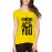 Women's Cotton Biowash Graphic Printed Half Sleeve T-Shirt - Thinking Of You