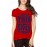 Women's Cotton Biowash Graphic Printed Half Sleeve T-Shirt - This Gives Him Strength