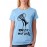 Women's Cotton Biowash Graphic Printed Half Sleeve T-Shirt - This Is A Great Time