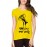 Women's Cotton Biowash Graphic Printed Half Sleeve T-Shirt - This Is A Great Time