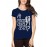 Women's Cotton Biowash Graphic Printed Half Sleeve T-Shirt - Ti Sadhya Kai Karte