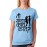 Women's Cotton Biowash Graphic Printed Half Sleeve T-Shirt - Ti Sadhya Kai Karte