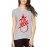 Women's Cotton Biowash Graphic Printed Half Sleeve T-Shirt - Tie The Noose
