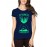 Women's Cotton Biowash Graphic Printed Half Sleeve T-Shirt - Time Kills