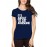 Women's Cotton Biowash Graphic Printed Half Sleeve T-Shirt - To Get Awesome