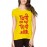 Women's Cotton Biowash Graphic Printed Half Sleeve T-Shirt - To Pi Or Not To Pi
