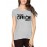 Women's Cotton Biowash Graphic Printed Half Sleeve T-Shirt - To Turn It Off On