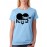 Women's Cotton Biowash Graphic Printed Half Sleeve T-Shirt - Together Forever