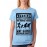 Women's Cotton Biowash Graphic Printed Half Sleeve T-Shirt - Warning Separation Anxiety