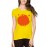 Women's Cotton Biowash Graphic Printed Half Sleeve T-Shirt - Whale Mouth Open