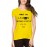 Women's Cotton Biowash Graphic Printed Half Sleeve T-Shirt - What We Learn