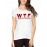 WTF Where's The Food Graphic Printed T-shirt