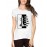 With Chess It's All Black And White Graphic Printed T-shirt