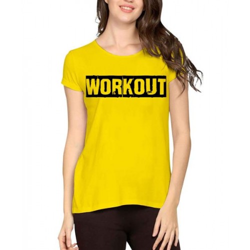 Workout Graphic Printed T-shirt