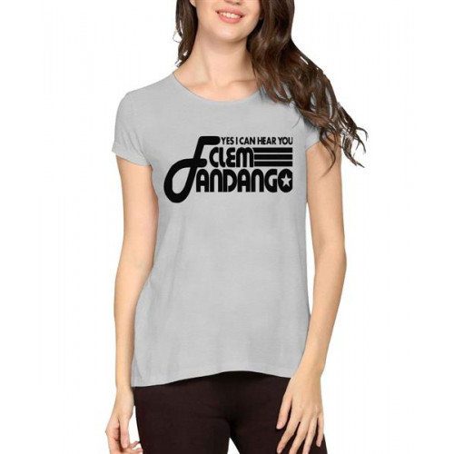 Yes I Can Hear You Clem Fandango Graphic Printed T-shirt