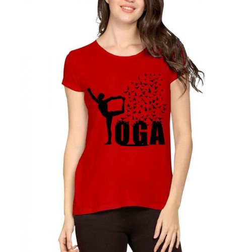 Yoga Graphic Printed T-shirt