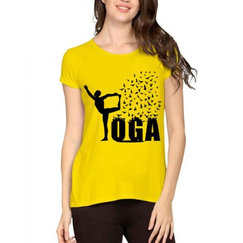 Yoga Graphic Printed T-shirt