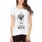Women's Cotton Biowash Graphic Printed Half Sleeve T-Shirt - Yoga Hoga