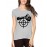 Women's Cotton Biowash Graphic Printed Half Sleeve T-Shirt - You Are On Target