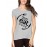 Women's Cotton Biowash Graphic Printed Half Sleeve T-Shirt - You Are What You Eat