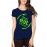 Women's Cotton Biowash Graphic Printed Half Sleeve T-Shirt - You Are What You Eat