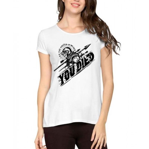You Died Graphic Printed T-shirt