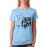 Women's Cotton Biowash Graphic Printed Half Sleeve T-Shirt - You Have City
