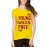 Young Wild And Free Graphic Printed T-shirt
