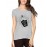 Women's Cotton Biowash Graphic Printed Half Sleeve T-Shirt - Your Boat
