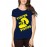 Women's Cotton Biowash Graphic Printed Half Sleeve T-Shirt - You're My Focus