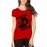 Women's Cotton Biowash Graphic Printed Half Sleeve T-Shirt - You're My Focus