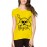 Women's Cotton Biowash Graphic Printed Half Sleeve T-Shirt - Zombie Skull Artist